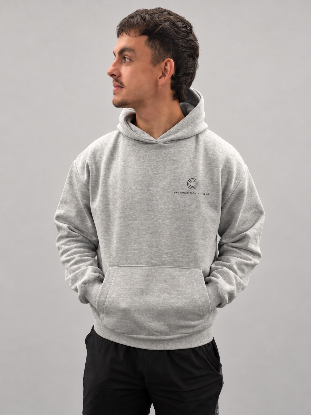 *Limited Edition* The Conditioning Club Oversized Grey Hoodie