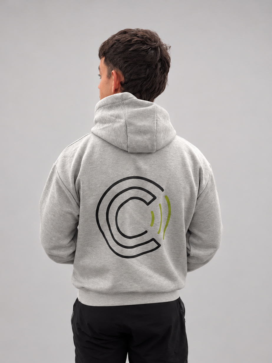 *Limited Edition* The Conditioning Club Oversized Grey Hoodie